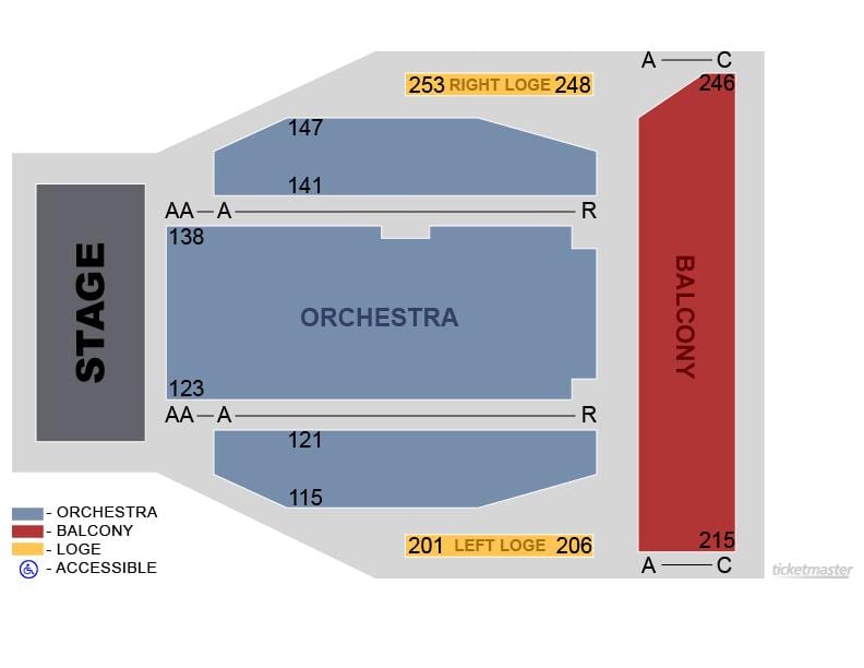 แผนที่โตรอนโตของศูนย์กลางสำหรับศิลปะ seating