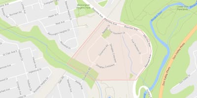 แผนที่ของผู้ว่าราชการจังหวัสะพานเฝ้าระวังโตรอนโต