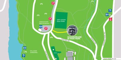 แผนที่ของโรสโตรอนโต