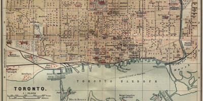 แผนที่ของโตรอนโต 1894