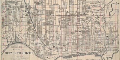 แผนที่ของโตรอนโต 1902
