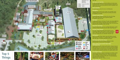 แผนที่ของหุบเขาบริคทำงาน
