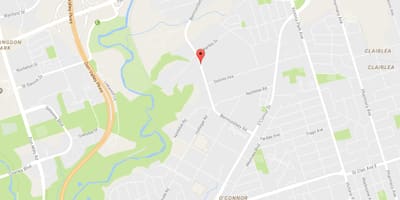 แผนที่ของ Bermondsey เฝ้าระวังโตรอนโต
