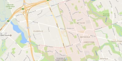 แผนที่ของ Smithfield เฝ้าระวังเฝ้าระวังโตรอนโต